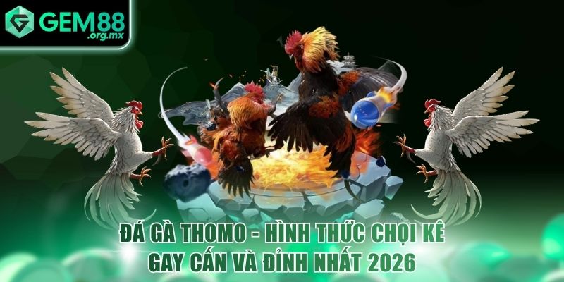 Đá Gà Thomo – Hình Thức Chọi Kê Gay Cấn Và Đỉnh Nhất 2026