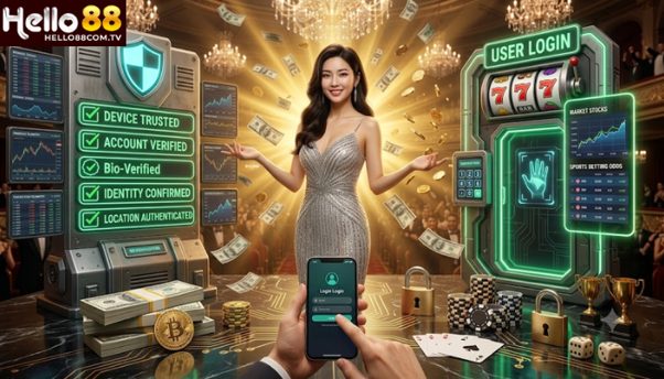 Các bước đăng nhập và tận hưởng tiện ích tại sân chơi giải trí trên mạng.