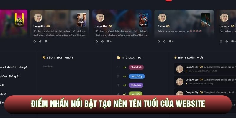 diem nhan noi bat tao nen ten tuoi cua website