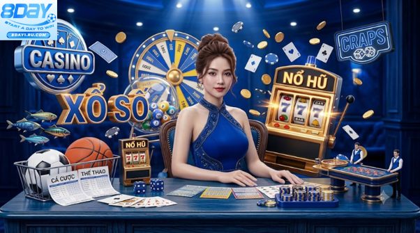 Hệ thống giải trí trực tuyến 8DAY và những giá trị cốt lõi bền vững